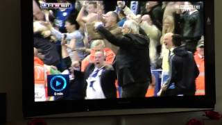 Leicester Citys security guard gets very excited over their goal [upl. by Corissa690]