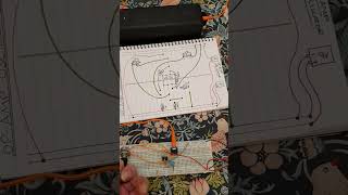 Opamp oscillator with breadboard drawing electronics electronicscreators [upl. by Poppas]