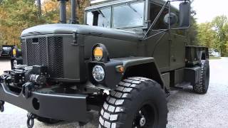 Bobbed Crew cab M35A3 Custom build CampC Equipment 8123362894 [upl. by Esorrebma]