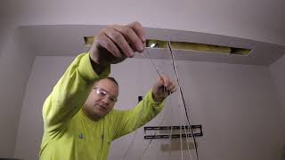 Pro Tricks To Run and Hide Wires In Walls and Ceilings [upl. by Burnsed]