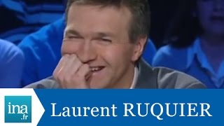 Laurent Ruquier quotInterview à lenversquot  Archive INA [upl. by Shaum535]