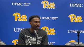 Pitt Basketball on PantherLaircom Zack Austin postpractice interview 10192024 [upl. by Anirhtak404]