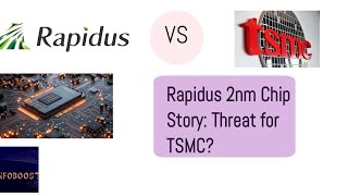 Rapidus 2nm Chip Production Threat for TSMC [upl. by Sandi]