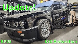 E30 Restoration EP25  Another Update On The ITB Turbo E30 Build [upl. by Kaltman]