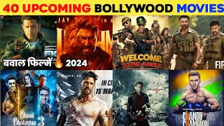 40 Upcoming Bollywood Movies 2024  Upcoming Bollywood Films List 2024 Cast Release Date Trailer [upl. by Oirretno]