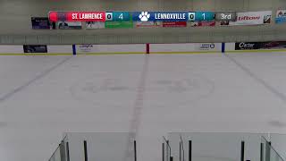 RSEQ Hockey masculin 🏒 Lennoxville  St Lawrence 10192024 [upl. by Evanthe]