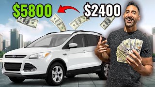 Over 3000 In Profit Flipping This Car Full Process [upl. by Naehs]