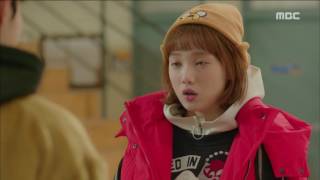 Weightlifting Fairy Kim Bok Ju 역도요정 김복주 ep12 she hesitated while trying to talk about20161222 [upl. by Sivahc896]