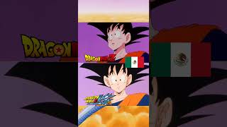 latino vs castellano dragonball goku anime [upl. by Hgiel]