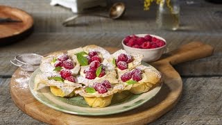 Jus Create  Lemon Mascarpone amp Raspberry Filo Tartlets  Pastry Recipes from JusRol™ [upl. by Anehsak429]