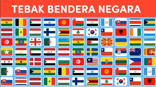 TEBAK TEKA TEKI BENDERA NEGARA YANG ADA DI DUNIA JERMAN MEXICO CANADA DENMARK INDONESIA KOREA [upl. by Jabez]