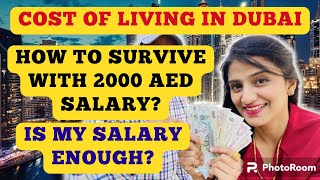 Cost Of Living Expenses in Dubai  Basic Living Expenses in Dubai Dubai Living Expenses For Singles [upl. by Anawik]