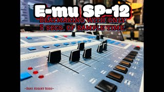 SP12  Beatmaking with only 5 secs of sample time [upl. by Lyret]