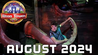 Alton Towers Vlog August 2024 [upl. by Belford568]