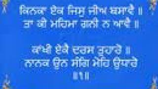 Read Along Sukhmani Sahib ji  Part 1 WorldGurudwaracom [upl. by Cannell]