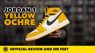 First Jordan 1 of 2024 Air Jordan 1 Yellow Ochre In Depth Review and On Feet Lace Swap Included [upl. by Yetsirhc571]