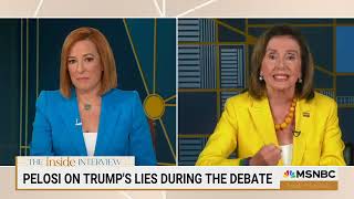 Speaker Emerita Pelosi on MSNBCs Inside with Jen Psaki [upl. by Alegnatal]