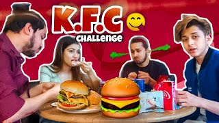 KFC FOOD CHALLENGE  rahulghildiyal5758  amritakhanal322  VARUN GHILDIYAL  PANKAJ CATCHING [upl. by Enortna]