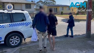 NSW Police deploy 120 extra detectives in Kempsey raid [upl. by Ocsic]