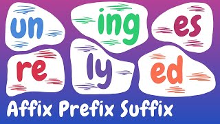 How To Explain Affixes Prefixes Suffixes  English Grammar Lessons [upl. by Adnole]