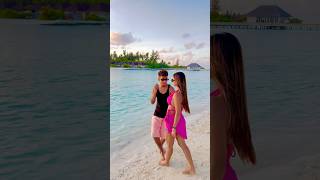 Maldives Me Kiya Shoot 😍 ytshorts mukulgain mukulsona maldives viralvideo [upl. by Eustis]