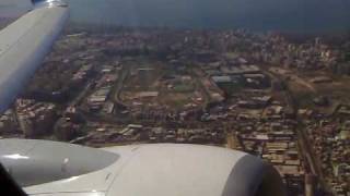 FlyDubai Takeoff from Alexandria intl with B737800NG Wing View [upl. by Horatia]