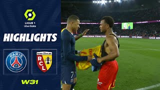 PARIS SAINTGERMAIN  RC LENS 3  1  Highlights  PSG  RCL  20222023 [upl. by Netsrak]