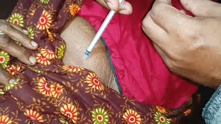 How to inject insulin Subcutaneously Navel Injection Push Video 24 Ep 40 Injection Vision [upl. by Neelrahc]