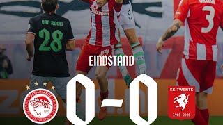 FC Twente VS Olympiakos [upl. by Eneroc]