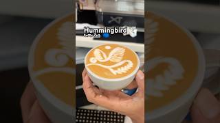 Hummingbird 🕊️latte art ” [upl. by Yance3]