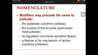 ENZYMES AND ENZYME KINETICS 09232024 [upl. by Adnor]