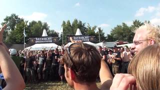 Wacken Open Air 2012  Mittwoch den 01082012  Mambo Kurt Part 2  Wall of Death [upl. by Einnol]