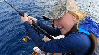 Nurses first time Deep Sea SEADOO Fishing in Jupiter Florida  FishPro Trophy [upl. by Jacquelin]