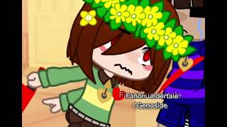 Fanon undertale vs Canon undertale genoside run [upl. by Giulio]