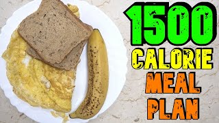 1500 Calorie Meal Plan [upl. by Llekcor]