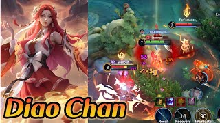 Honor of Kings Diao Chan  A beautiful skin effect  Server Global [upl. by Creight]