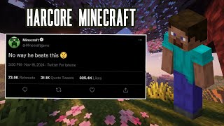 Minecraft is sooo hard  Minecraft Hardcore [upl. by Warford16]