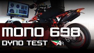 Hypermotard 698 Mono  DYNO Test  Austin Racing [upl. by Quent]