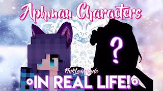 Aphmau Characters in REAL LIFE 100 true [upl. by Craggie]