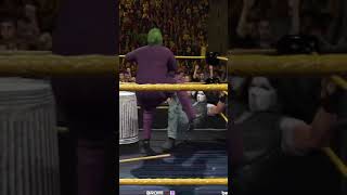 WWE2k24  Voodoo trash can wrestling wwe2k24 joker caseyjones [upl. by Yatnuahs]