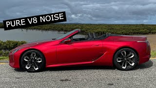 2024 Lexus LC 500 Convertible pure sound [upl. by Olegna]