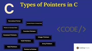 TYPES OF POINTRS IN C  TYPES OF POINTERS  POINTERS [upl. by Long928]