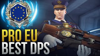 BEST PRO DPS FROM EU  Overwatch Montage [upl. by Aplihs]