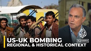 Decoding USUK bombing in Yemen Unraveling regional and historical context by Bishara [upl. by Simaj]