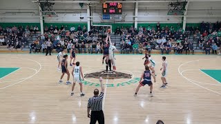 Schenck Wolverines VS Bangor Patriots Schenck High School Basketball Season 20232024 [upl. by Rayford232]