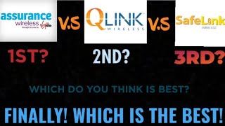 WHICH IS THE BEST Assurance Qlink OR SafeLink [upl. by Aieka]