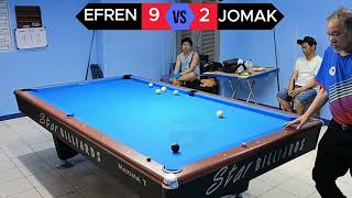 FINAL 22 DI NA PINAG BIGYAN PA NI CHAMP SUMUKO NALANG ANG KALABAN EFREN BATA REYES VS JOMAK [upl. by Alejandrina894]