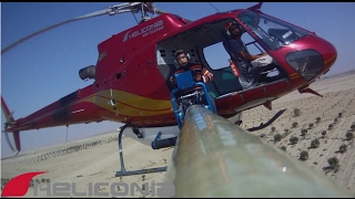 ONEE 2013 Lavage isolateurs helicoptere Maroc [upl. by Nickie]