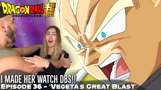 AN EPIC THROWBACK  VEGETAS FINAL FLASH MAGETTA IS DEFEATED Girlfriends Reaction DBS Ep 36 [upl. by Norre]