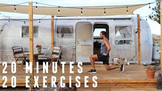 Full Body Fat Burning Workout  20 Minutes 20 Exercises  The Body Coach [upl. by Raveaux]